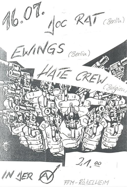88-07-16 Hate Crew (Frankfurt)